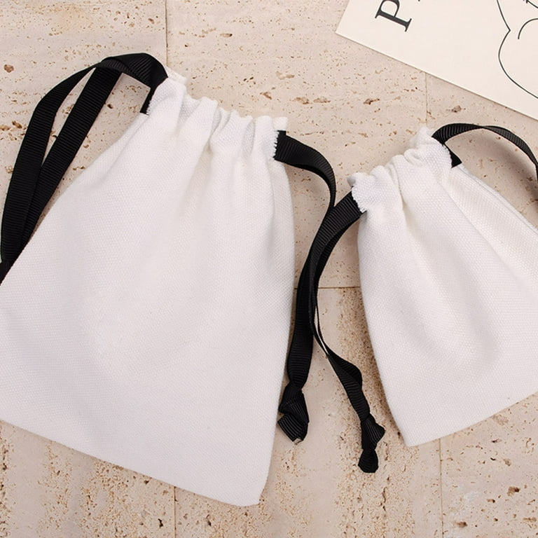 Drawstring Pouch, Small Gift Bags,Drawstring Bags, Cotton