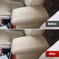 thumbnail image 5 of KBH Car Center Console Lid Armrest Cover Replacement for 2008-2013 Toyota Highlander, Leather Skin Upholstery for Arm Rest Box Lid, Beige, 5 of 5