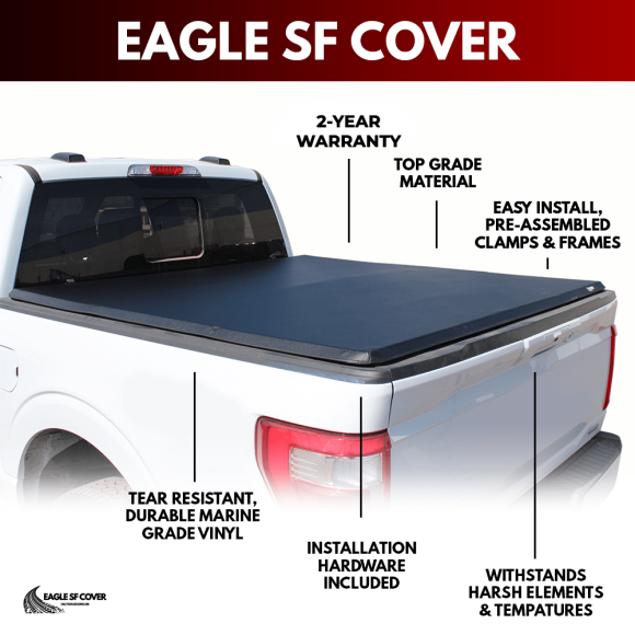 SOFT FOLDING - EAGLE SF COVER COLORADO & CANYON 2015-2022 6.0' BOX