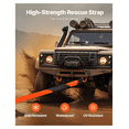 thumbnail image 5 of Tow Strap 36000 lbs, 8ft Heavy Duty Recovery Rope - Vehicle Towing Cable for Trucks, SUVs, Off Road - Emergency Roadside Assistance, 5 of 8
