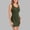 Green, variant on Women's Tennis Tanks Women's Dress Summer Tennis Tank Dress Ribbed Crew Neck Sleeveless Basic Bodycon Dresses Green XL