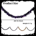 thumbnail image 3 of HCTSHG 6.56 FT Tinsel Garland Christmas Halloween Garland Decorations Metallic Tinsel Twist for Christmas Tree New Year Holiday Birthday Party Decorations, 3 of 9