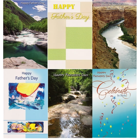 Assorted Father's Day Greeting Cards 30 Pack