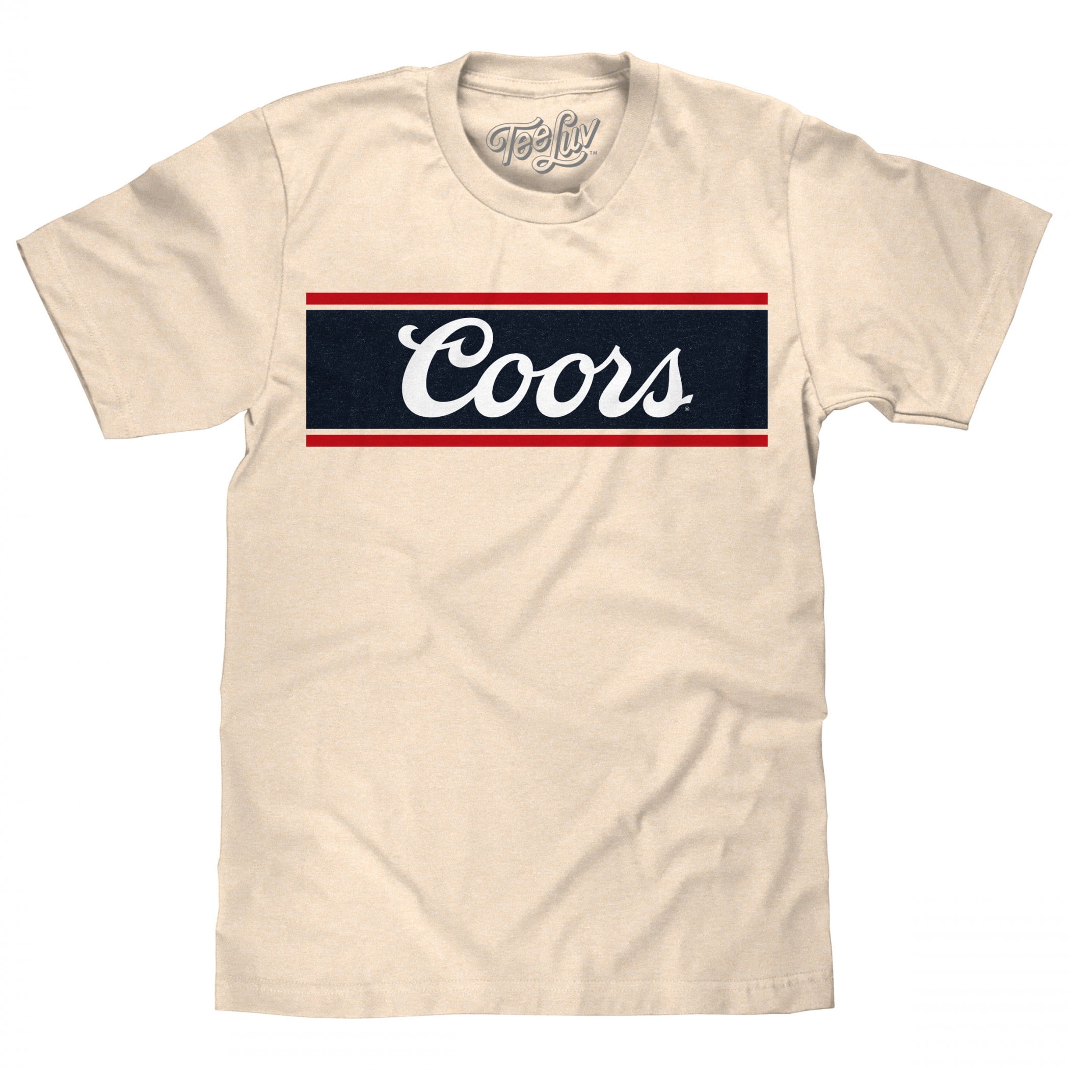 Coors T-shirt à Rayures Logo Crème Colorway-2xlarge