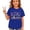 T10-Blue, variant on Ulitacool Girl Tops Round Neck Graphic Prints Short Sleeve Tee 3-4 Years Sky Blue