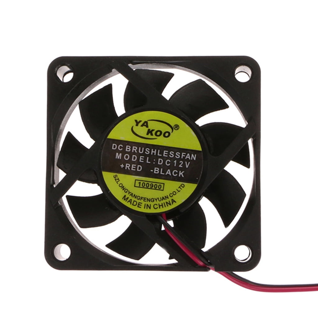 12V 60MM Cooling Fan 60x60x15mm 2Pin 6015 Fast Shipping from USA 