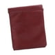 thumbnail image 5 of Bolsa de maquillaje de cuero sintético, pequeña, mini, de viaje, portátil, impermeable, organizador de joyas, estuche para lápiz labial, auriculares y Vino tinto 12x15cm, 5 of 8
