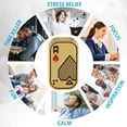 thumbnail image 3 of ADHD Slider Toy, Metal 3 Layer Ergonomic Portable  Push Slider Toy  for Office Gold,Silver, 3 of 7