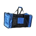 thumbnail image 4 of Bolsa de lona de malla, bolsa para equipo de buceo, para hombres y mujeres, bolso de mano, bolso de playa para fitness, snorkel, deportes acuáticos, Azul, 4 of 8