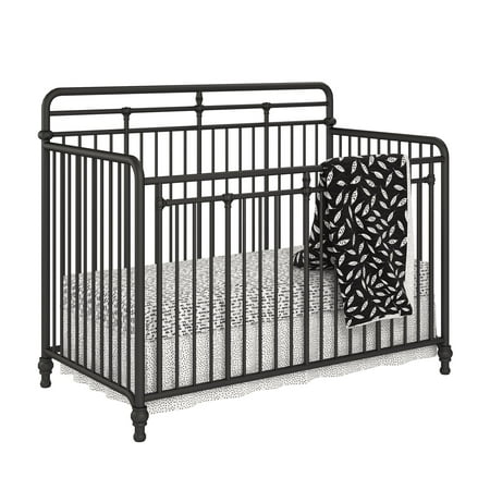 Little Seeds Monarch Hill Hawken 3 in 1 Convertible Metal Crib, Multiple Colors