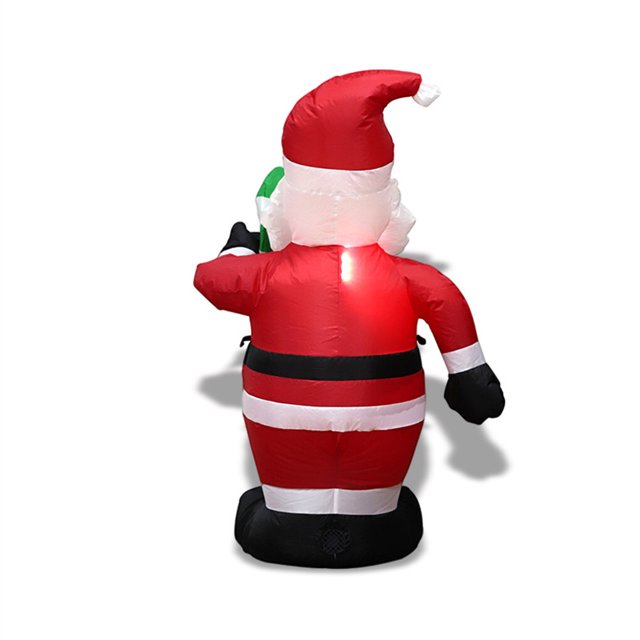 Moyic Adorno inflable de fiesta de Papá Noel, decoración de césped para el hogar de invierno, exhibición de Festival, juguetes de Kits de decoración para fiestas Enchufe australiano