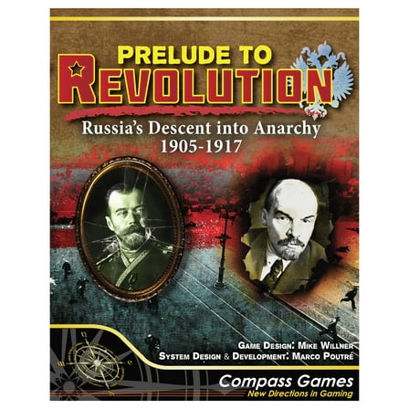 Compass Games:  Prelude to Revolution: Russia's Descent into Anarchy  CPA 1172