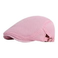 thumbnail image 1 of Women Summer Thin Retro Hollow Mesh Breathable Adjustable Sun Cap, 1 of 4