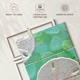 thumbnail image 6 of Elephant Stock Seaglass V Wall Art - Vertical Multi Panel Canvas - Living Room Wall Decor - Animal Multi Panel - Green And Turquoise Decor By Alan Blaustein - 20" x 32", 6 of 8