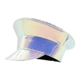 thumbnail image 2 of Accesorios de vestuario de sombrero de para la fiesta de baile Halloween Stage Performance Plata, 2 of 8