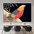 thumbnail image 6 of Japanese Artwork, Bird Artwork, Animal Printed, Japanese Art Bird Canvas, Animalistic Printed, Canvas Wall Decor - 3P-White Framed, 6 of 9