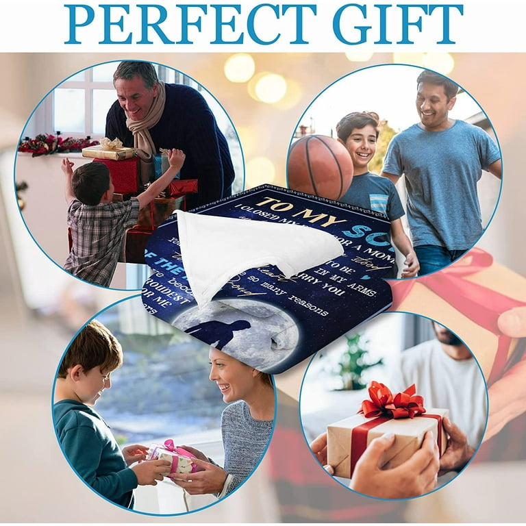 to My Grandson Blanket Grandson Gifts from Grandma Grandpa Grandparents Blanket Gifts for Christmas Birthday Graduation Anniversary Thanksgiving