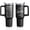 Grandpa tumbler-01, variant on Father Day Gifts for Dad, Best Dad Ever Tumbler with Handle and Lid Straw 40oz, Papa Daddy Stainless Steel Laser Tumblers Cup, Father''s Day Present for Him (1 PC)
