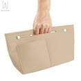 thumbnail image 6 of Gustave Felt Purse Organizer Insert Handbag & Tote Organizer, Bag in Bag, Perfect for Speedy Neverfull and More (8.7"x5.9"x3.7", Beige), 6 of 11