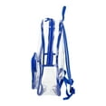 thumbnail image 6 of Eastsport Unisex Spark Clear 16" Backpack, Cobalt/Grey, 6 of 7