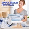 thumbnail image 3 of Miangastore Curved Cloth Ironing Board Practical Wood Ironing Tool Household Ironing Board, 3 of 9