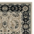 thumbnail image 4 of SAFAVIEH Lyndhurst Janel Traditional Bordered Runner Rug, Light Beige/Anthracite, 2'3" x 12', 4 of 6