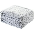 thumbnail image 5 of Better Homes & Gardens Luxury Silver Diamond Velvet Plush Bed Blanket, King, Textured, 5 of 5