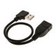thumbnail image 2 of Universal USB 2.0 Adaptador de Extensión Derecha Cable Convertidor Cable de Oficina en hogar Hugo ángulo usb a la derecha, 2 of 7