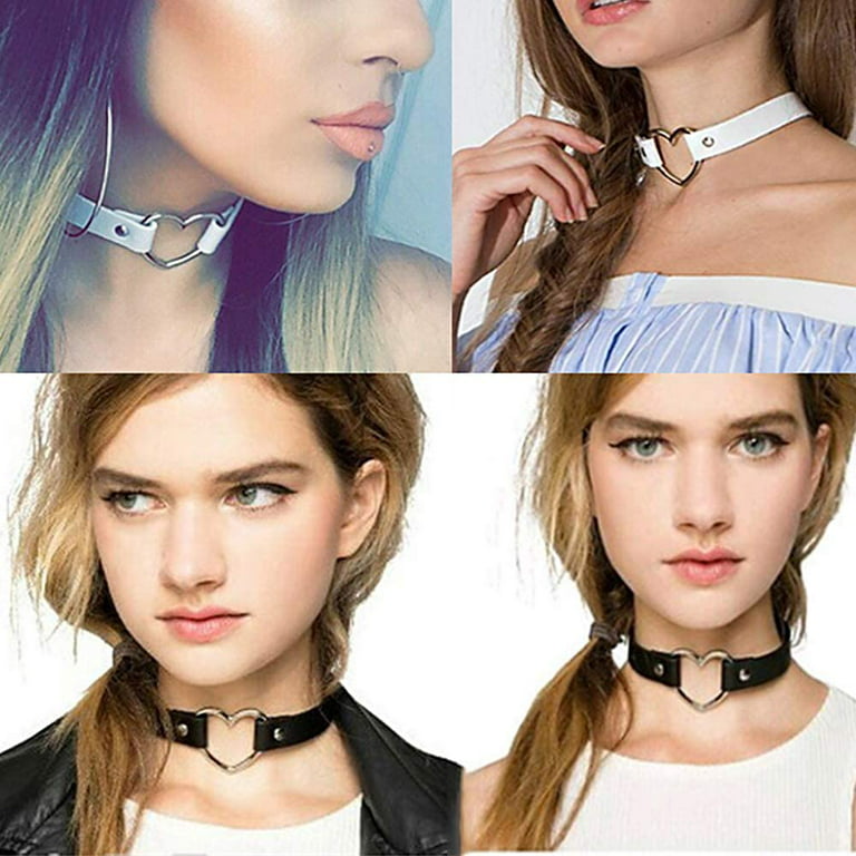 Beautichen Wholesale Love Heart Adjustable Leather Choker Punk PU Necklace  Goth Choker Soft Collar Chain Necklace for Women Girls - China Fashion  Jewelry Necklaces and Fine Jewelry Necklaces price