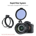 thumbnail image 4 of R-77 77mm Rapid Filter System Camera Lens Filter Metal Adapter Ring Compatible with Canon Nikon Sony Olympus DSLR Cameras, 4 of 7