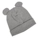 thumbnail image 3 of Gorros de bebé de moda suave de algodón Gorro de punto cálido de invierno para niños pequeños lindosGris, 3 of 14