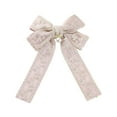 thumbnail image 1 of INSPIRE CHIC Corbata broche de encaje para mujeres, lazo vintage, pin de clip, una talla, rosa, 1 of 5