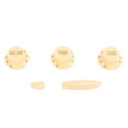 thumbnail image 2 of Guitar Control Knob, Plastic Volume Tone Knob Set for ST SQ Electric Guitars with 24 Fine Spline, CTS Style Split Shaft Potentiometers Inch Scale, 2 of 7