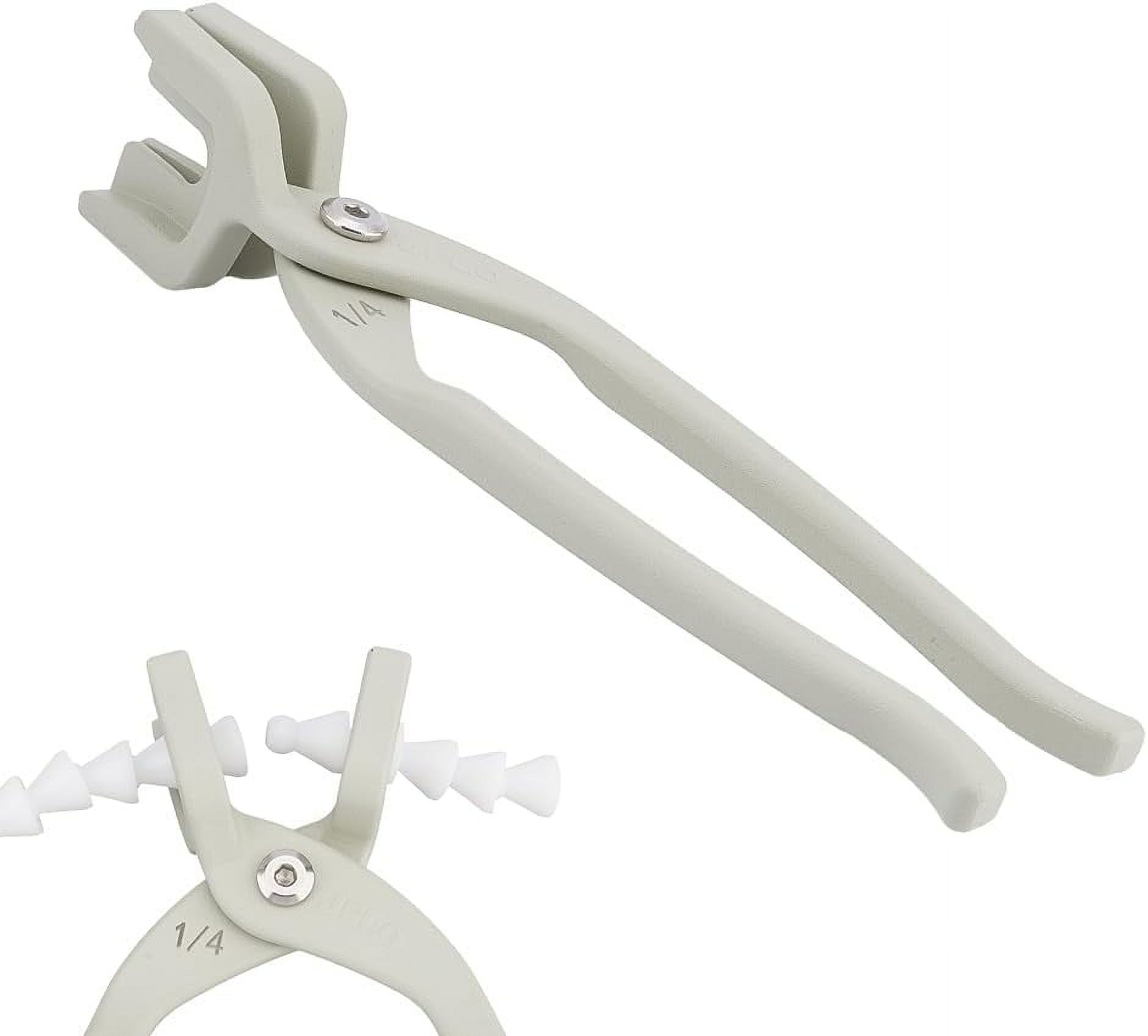 1set Alloy Mounting Pliers Alloy Pliers with Gaskets 20mm Height Skeleton Joint Tool Skeleton Installation Pliers Universal Metal Pliers Hand Tools for Handmade Craft Making Making