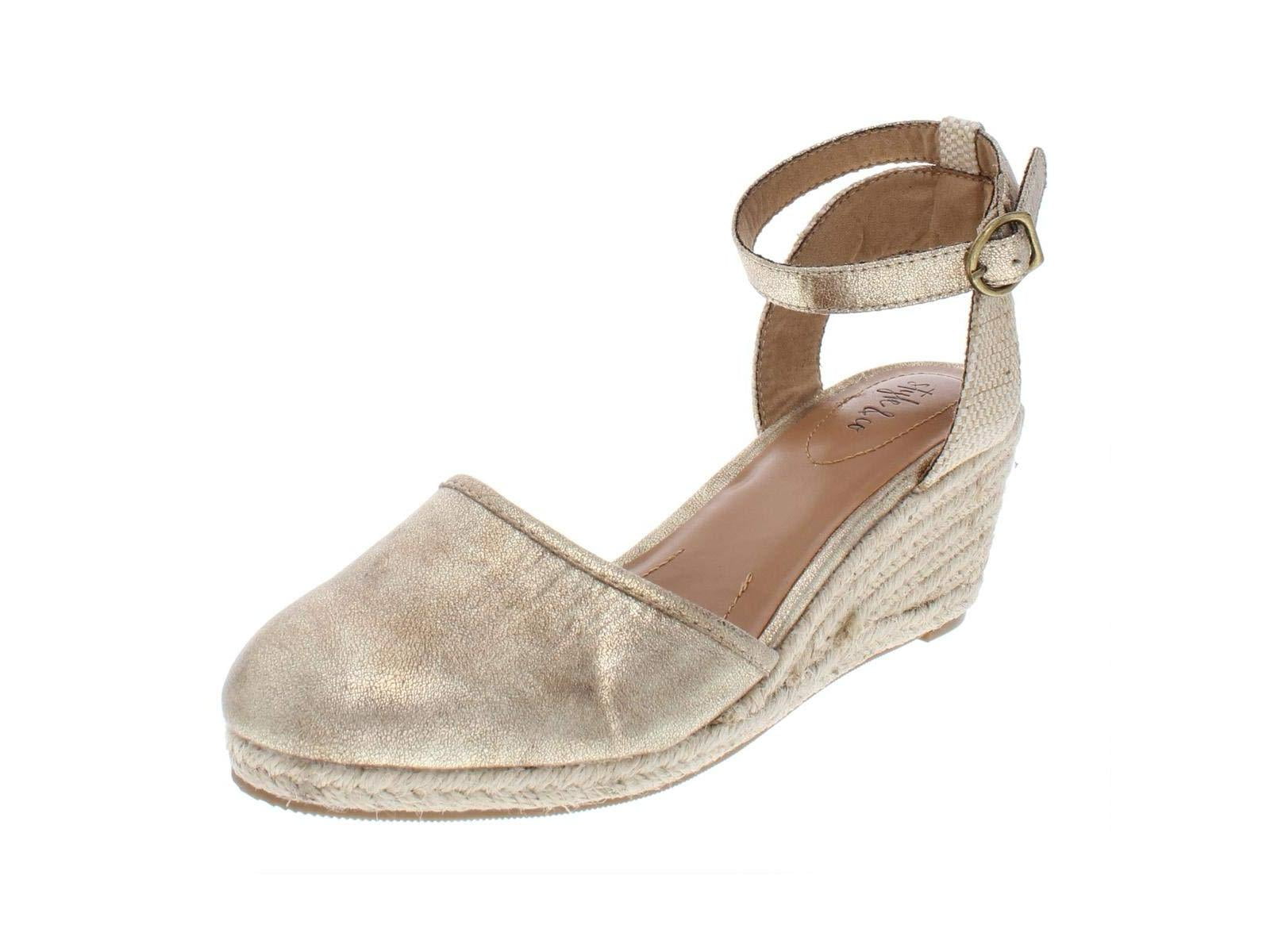 Style & Co. Womens Mailena Closed Toe Casual Platform Sandals - Walmart.com