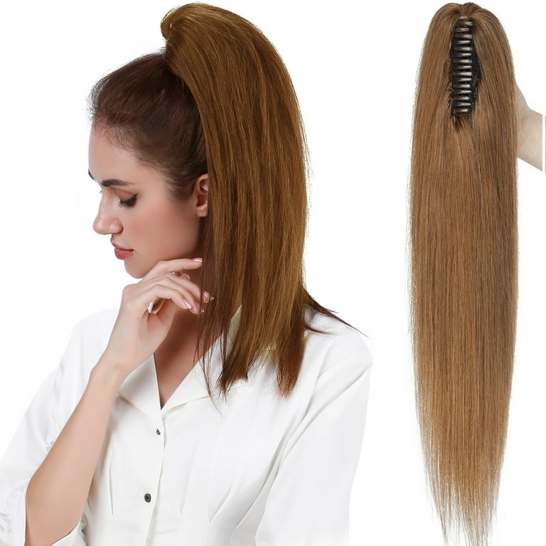 Human hair jaw clearance clip