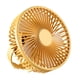 thumbnail image 2 of Ventilador de escritorio personal Zulema Ventilador de refrigeración portátil 3 velocidades amarillo recargable, 2 of 8
