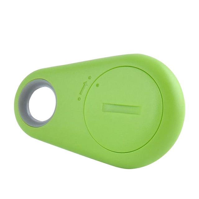 Interruptor de cámara de localización anti-perdida inalámbrica inteligente con alarma Bluetooth para mascotas, niños mayores, forma de gota, verde Yuarrent EL001774-07