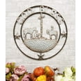thumbnail image 6 of Ebros Oversized 24" Galvanized Metal Circle Wall Decor Praying Cowboys God Bless, 6 of 6