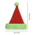 thumbnail image 6 of Shoreew Fluorescent Green Santa Hat Glow-in-The-Dark Christmas Party Hat for Adults Kids Festive Holiday Photo Prop, 6 of 7
