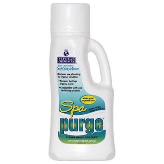 Spa Purge, 1 L, 1 Pack, Clarifies Water, Prevents Scum, Works with Both Indoor & Outdoor Hot Tub & Spas