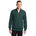 thumbnail image 1 of Sudadera Sport-Tek® Super Heavyweight con cremallera de 1/4. ST283 Verde oscuro 2XL deporte-tek ST283, 1 of 1