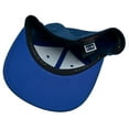 thumbnail image 4 of Hurley Men's Hat Corp Textures Stretch Flex Fit Cap (Small/Medium, Blue), 4 of 4