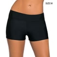thumbnail image 3 of Soidarity Bañador de cintura baja para la piel, diseño con cordón, bañadores holgados para frío, traje de neopreno corto resistente a los arañazos Deportes acuáticos Negro METRO Soidarity OD020843-02B, 3 of 5