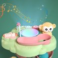 thumbnail image 4 of Mesa de juguete multifuncional para educación temprana, rompecabezas, tronco de árbol, laberinto, Piano, mesa de juegos para niños, 4 of 5