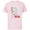 Soft Pink, variant on Disney The Nightmare Before Christmas Jack Ho Ho Oh No - Short Sleeve Cotton T-Shirt for Adults - Customized-White