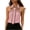 Pink, variant on Women's Off Shoulder Shirt Tops Halter Neck Collar Sleeveless Casual Party Vacation Beach Holiday Travel Fashion Top, Yellow XL