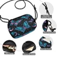 thumbnail image 4 of Stylish Crossbody Phone Bag Purse Handbags Adjustable Strap, Compact Design for Essentials Butterfly and The Moon, 4 of 7