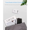 thumbnail image 6 of BESTEK International Travel Adapter, 3000W Travel Wall Charger with 4 Usb Ports (1 PD 35W) and 5 Worldwide Wall Plugs for Hair Dryer, Curling Iron (US, UK, AU, EU and Asia), 6 of 9