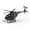 1-Battery, variant on F119S MD500 1/16 Scale 250-Class 2.4G 9CH RC Little Bird Helicopter Model with Flybarless Rotor Head, 6G/3D Switchable Modes Openable Cockpit (RTF Version/Black) + Battery